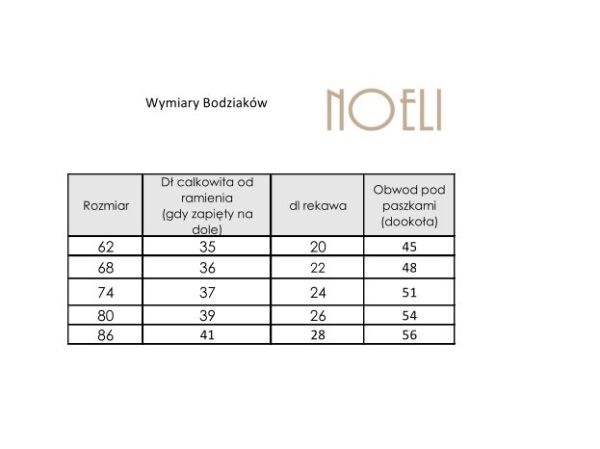 Body ecru długi rekawek